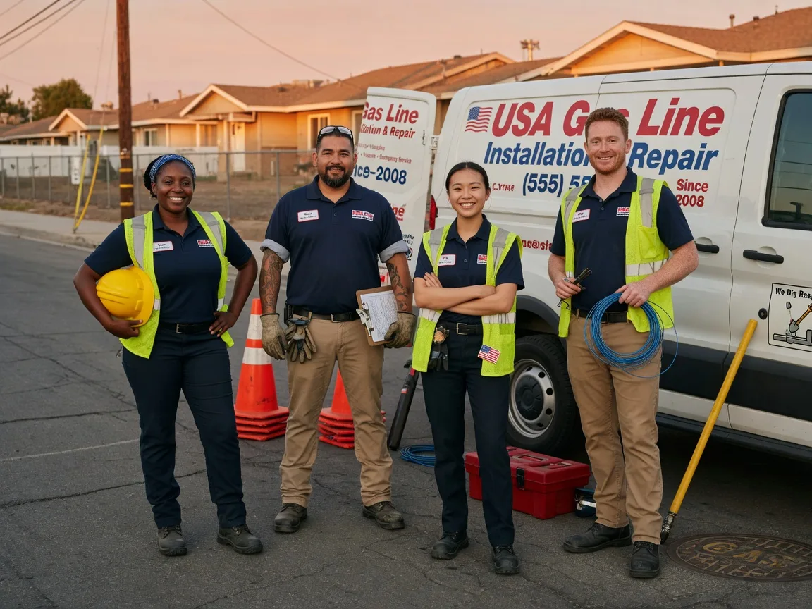 Gas Line Installation company in Nelson, CA